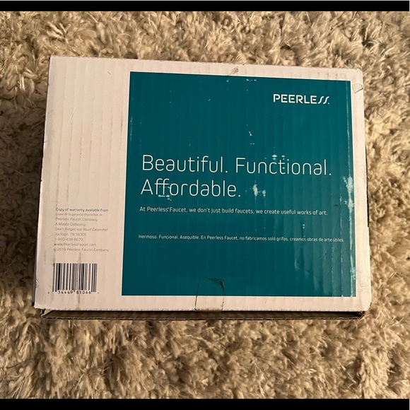 Peerless 2 Handle Chrome Faucet - Picture 5 of 6